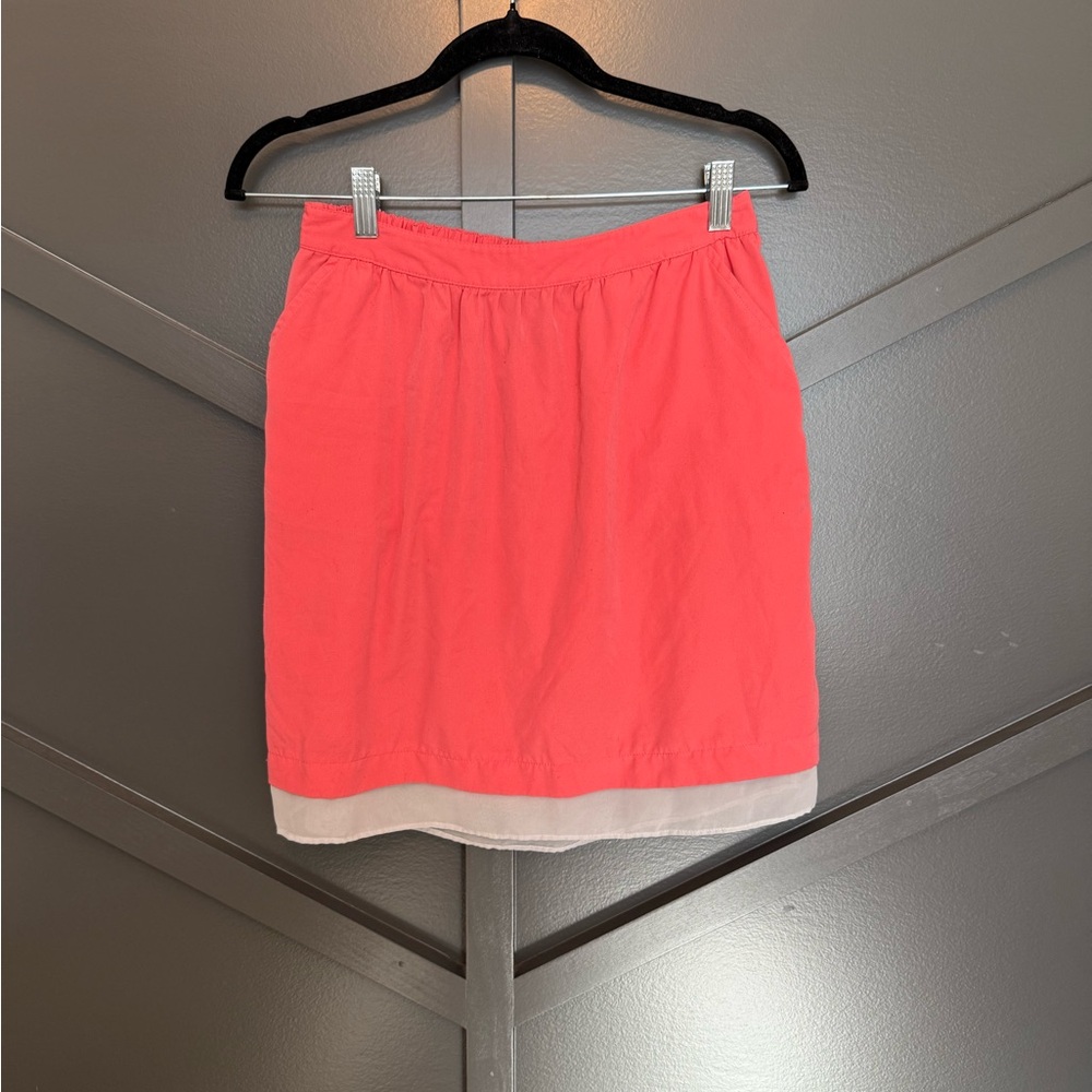 💙Coral Women's Skirt with sheer underlay